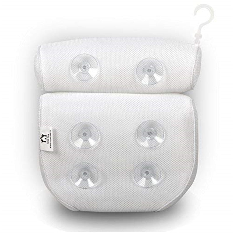 Non-Slip Bath Pillow with Suction Cups