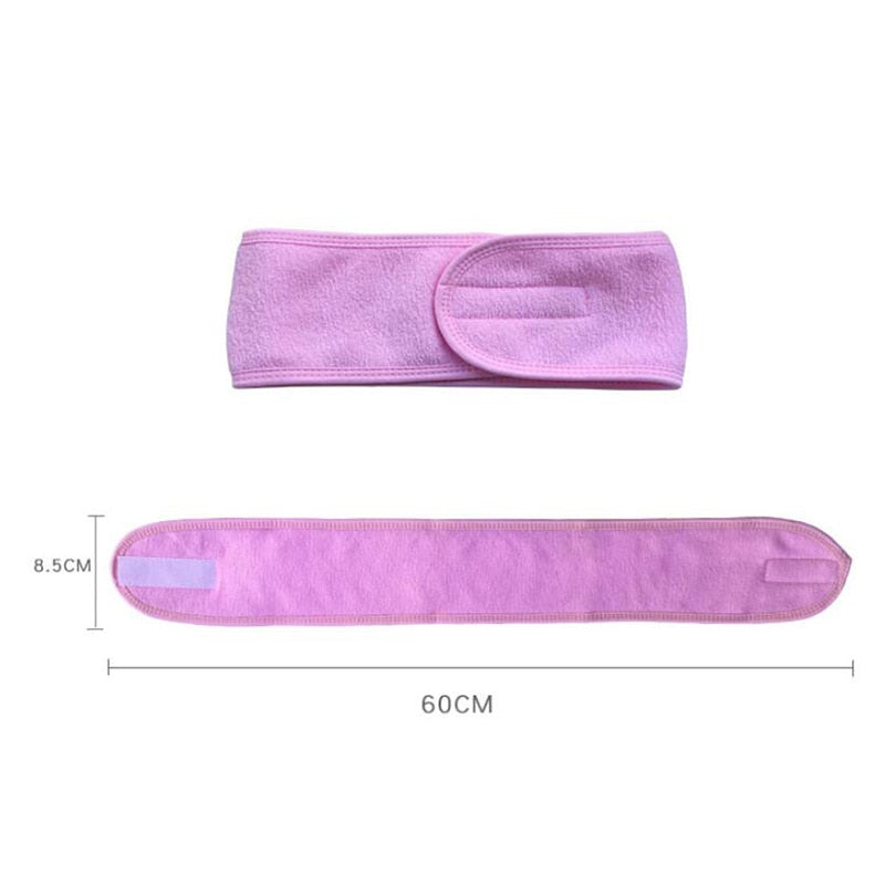 Spa Adjustable Wide Headband