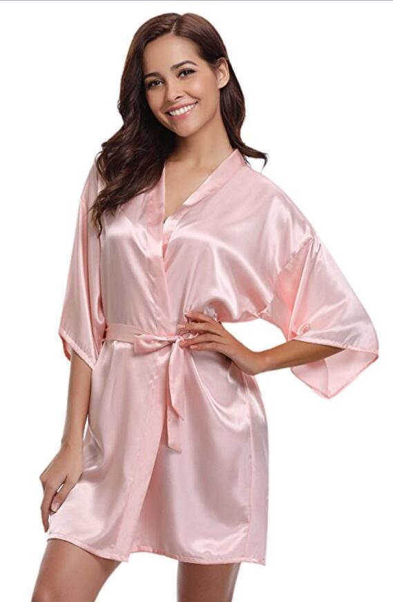 Silk Kimono Bathrobe