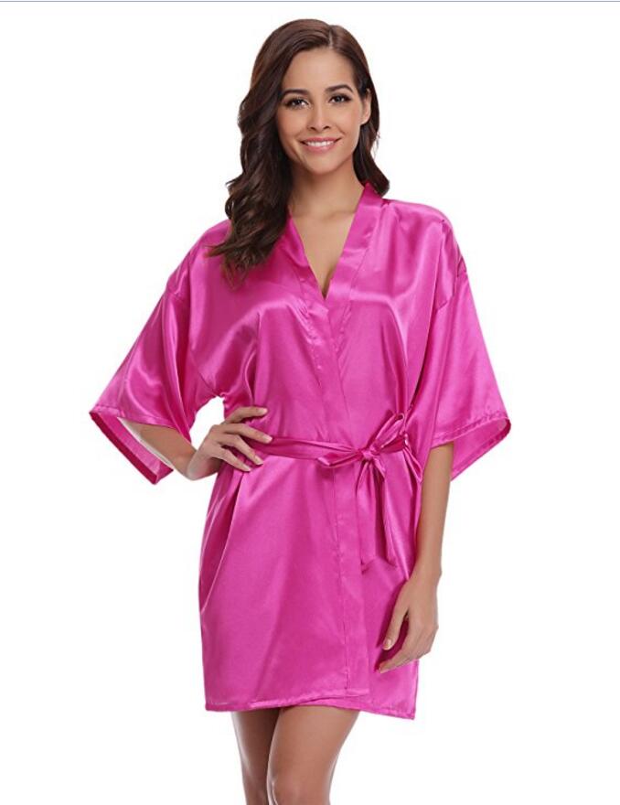 Silk Kimono Bathrobe