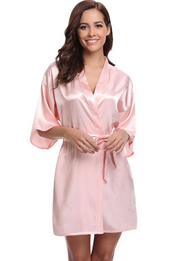 Silk Kimono Bathrobe