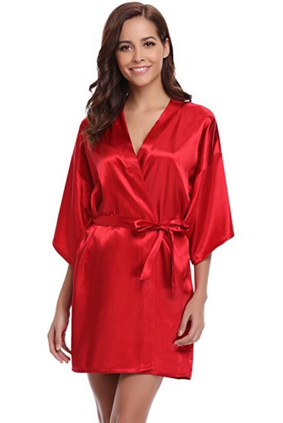 Silk Kimono Bathrobe