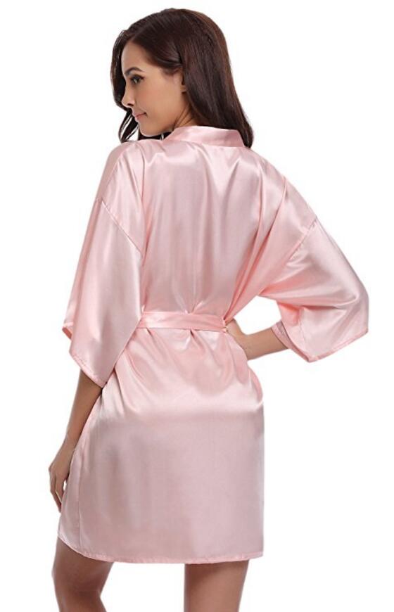 Silk Kimono Bathrobe