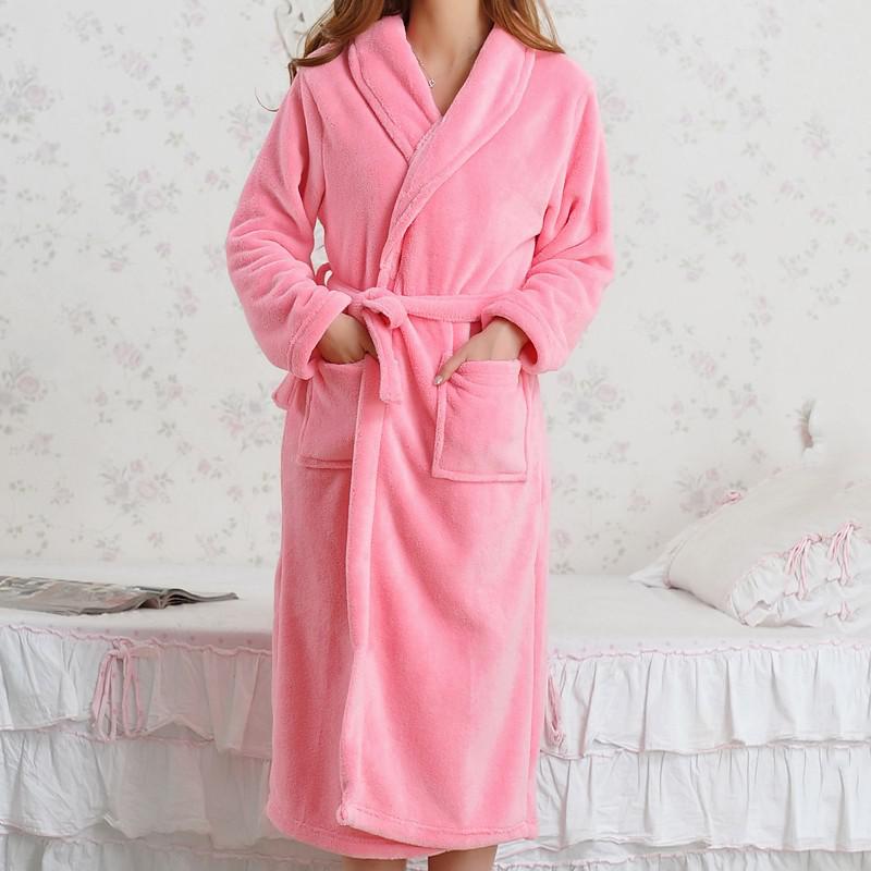 Fleece Long BathRobe