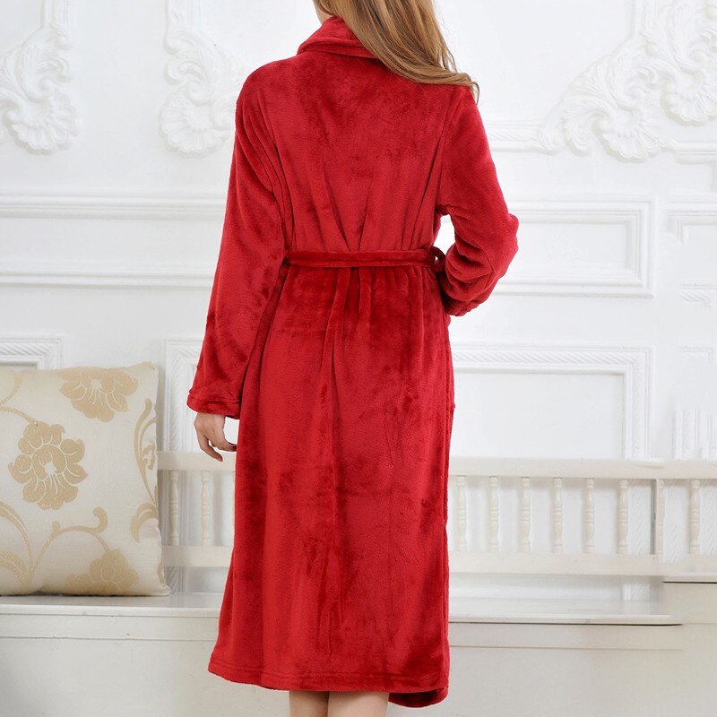 Fleece Long BathRobe