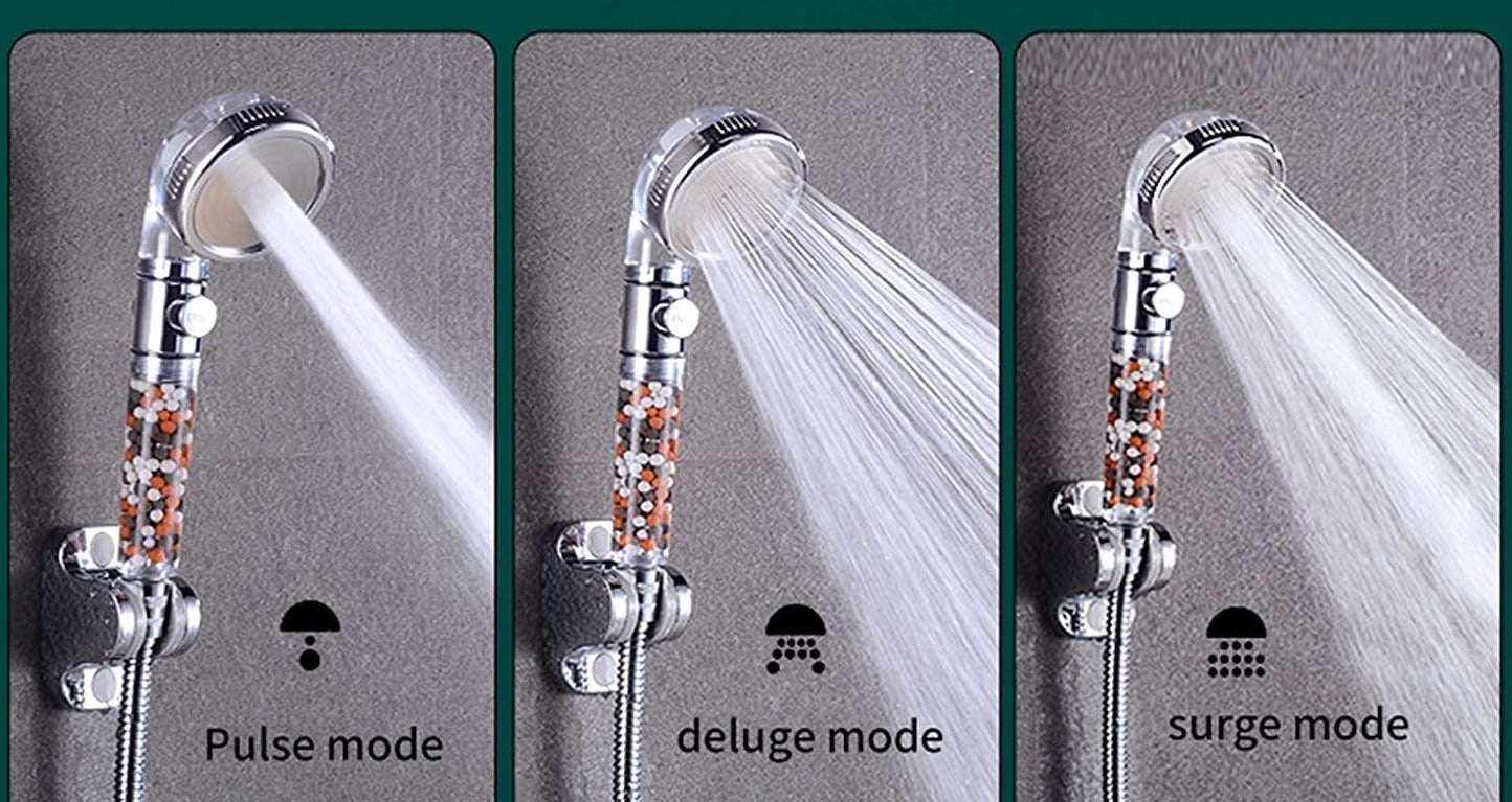 3 Mode Water Filtration Shower Head