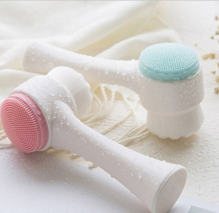 Double Sided Facial Cleansing Brush