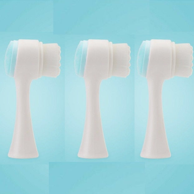 Double Sided Facial Cleansing Brush