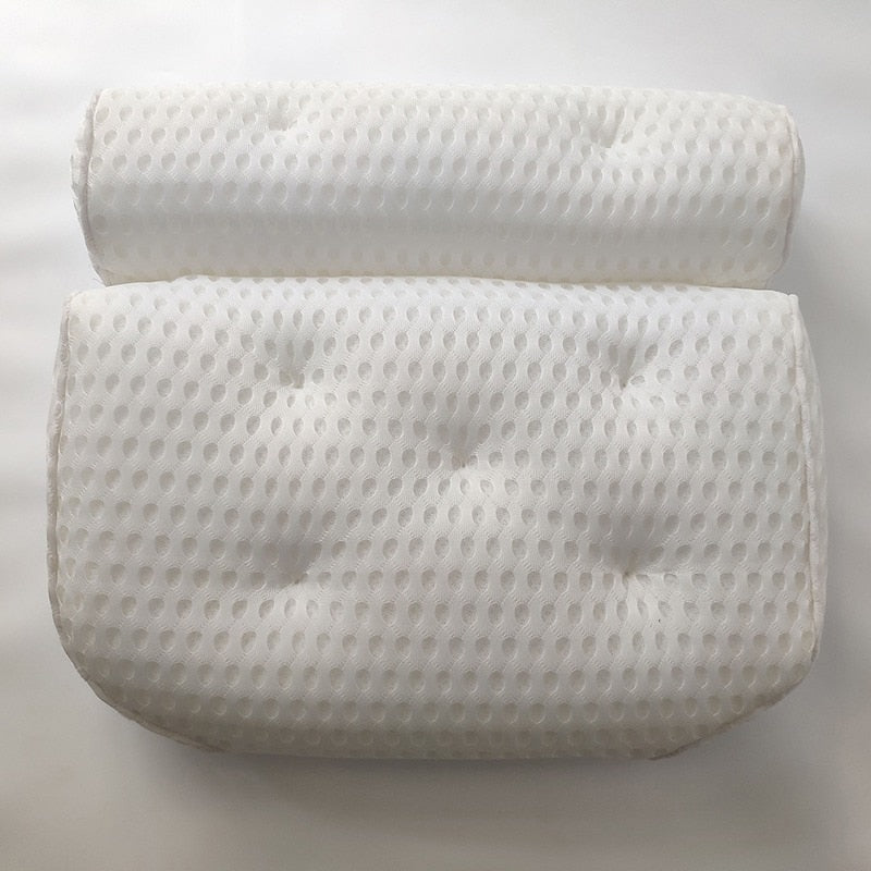 Non-Slip Bath Pillow with Suction Cups