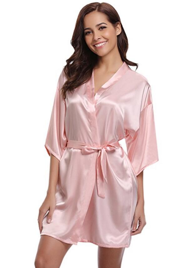 Silk Kimono Bathrobe